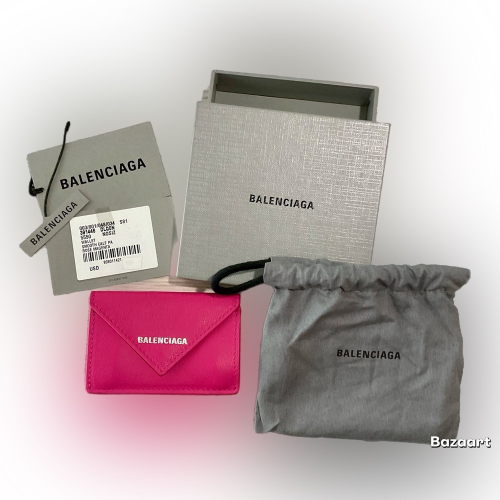 Balenciaga Papier mini wallet